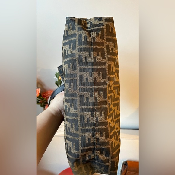 Authentic Fendi tote sac de plat bag like new - Picture 7 of 12